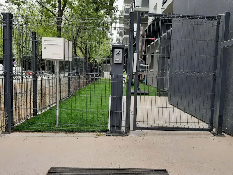 Photo de réalisation de portail